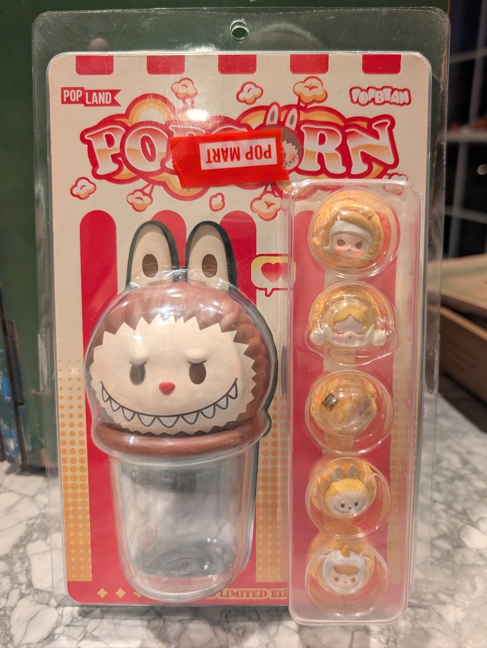 Pop Land Limited Edition Popcorn Pop Bean Set (Brown Version)